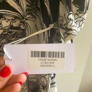 Reformation button up blouse